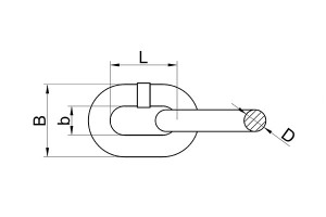 DIN764 GRADE 3 CHAIN